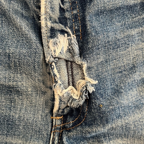 Vintage 80’s Levi’s Orange Tab Cut Off Short - Picture 5 of 9